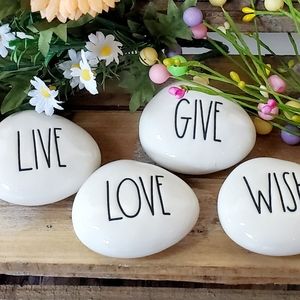 Rae Dunn WORD Stones